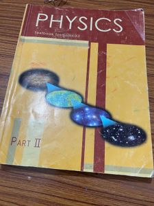 Physics Textbooks Part I &amp; II for Class XII
