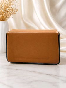 Elegant Tan Clutch Bag