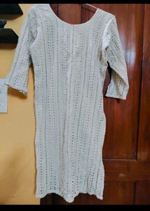 Schiffli Print Nice Kurti For Women
