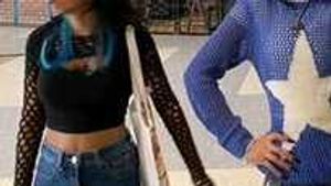 Black Fishnet crochet bolero