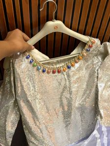 LAVENDER COLOUR GOWN