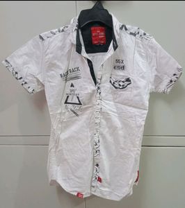 Boy's White Shirt 😍