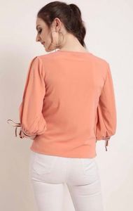 RARE Arm slit sleeves Top