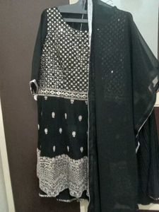 wedding Black sharara dress 🖤🖤