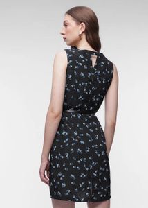 French Connection Black Floral Mini Dress
