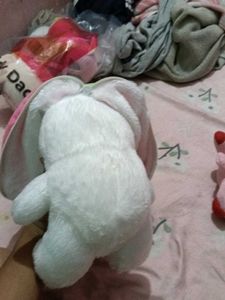 Cute White Bunny Stuffed Toy
