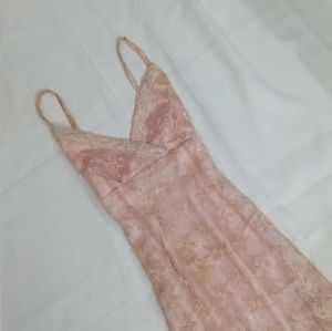 Vintage coquette Elegant Lace Slip Dress