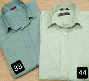 Men's Cotton Shirts combo (2/Pack)