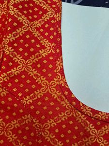 Vibrant Red Blouse for Women