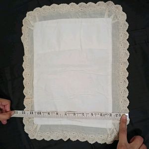 White Baby Pillow Cover Multiple Pieces Available