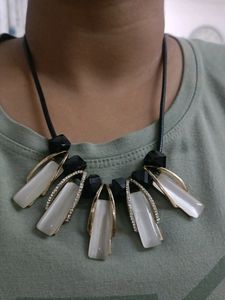 Black And White Necklace