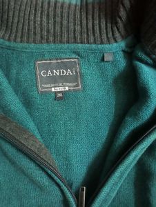 Unisex full front open Zip-Up Sweater