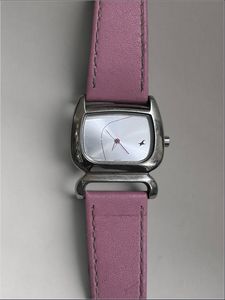 Fastrack Pink Leather Strap Watch