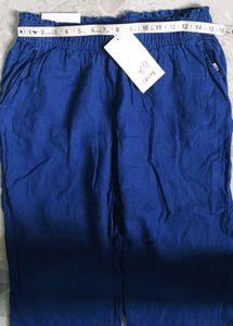 H&amp;M Blue Wide Leg Pants