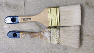2 POWERFIX Paint Brushes - 60mm &amp; 50mm
