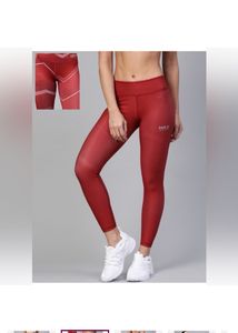 HRX by Hrithik Roshan PrintedWomen Brown Tights