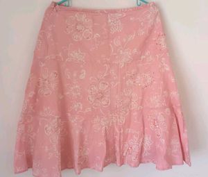 Chic Floral Print Skirt