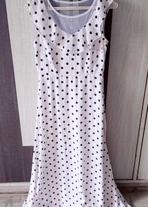 Polka Dot Ruffle Dress