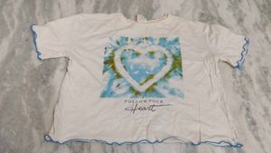 Cute Tie-Dye Heart T-Shirt
