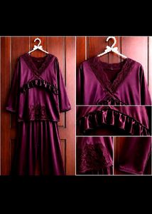 💜✨pinteresty silk night suit