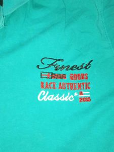 Teal Graphic T-Shirt