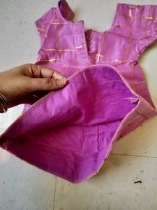 Pink frock for baby girl
