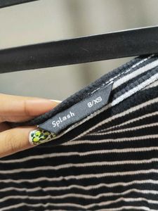 Striped Cropped Top