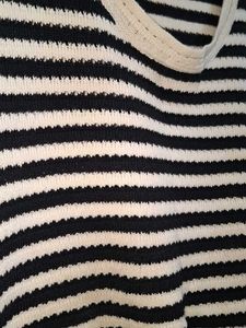 Striped Knit Tank Top