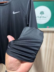 Nike Running Dri-Fit Black Compression TShirt