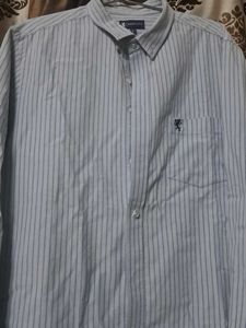 Red Tape Striped Men's Shirt