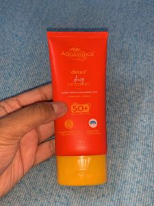 AQUALOGICA Detan+ Dewy Sunscreen, 80g