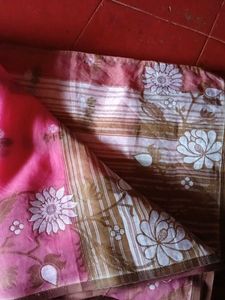 Beautiful Pink Saree