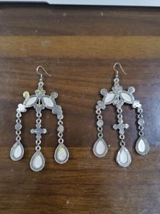 Pink Danglers Earrings