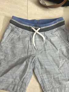 USA 100% cotton Plaid Drawstring Shorts