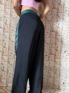 Green Strap Trousers