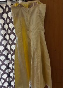 butter yellow dress