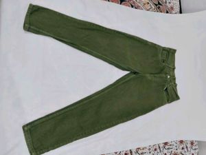 Olive Green Corduroy Pants