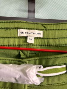 Lime Green Tapered Pants