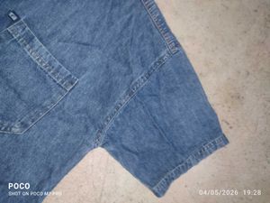 DENIM BOXY FIT SHIRT