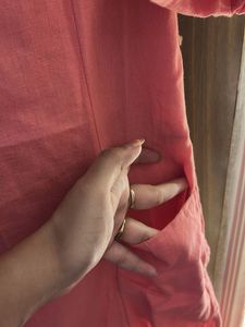westside pink Cotton Kurti