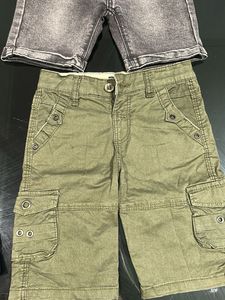 Boys Casual Cargo Shorts