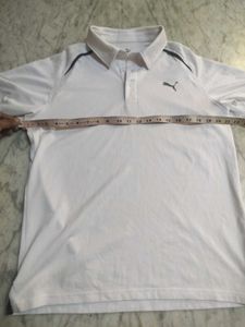 🦙OG Puma White Polo Shirt