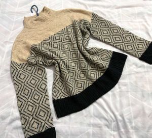 💟Original Spirit Geometric Sweater F