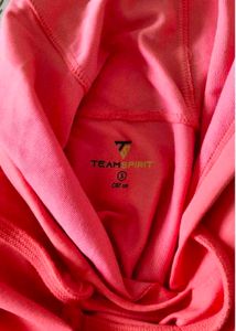 Orange Hooded "Confident" Dress