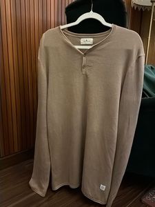 unisex Lightweight Henley Shirt