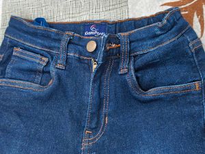 Kiddopanti Dark Wash Denim Jeans