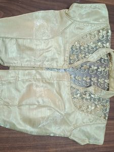 golden blouse for women