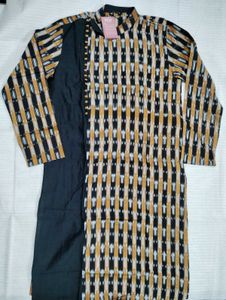Stylish Ikkat Print Kurta | Punjabi