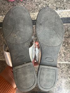 Comfy Silver Flip-Flops