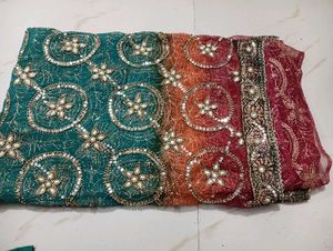 Designer Multicolour Saree